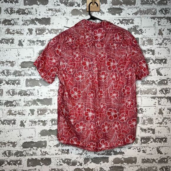 Scarlet gray Ohio state buckeyes beach shirt - Picture 2 of 5